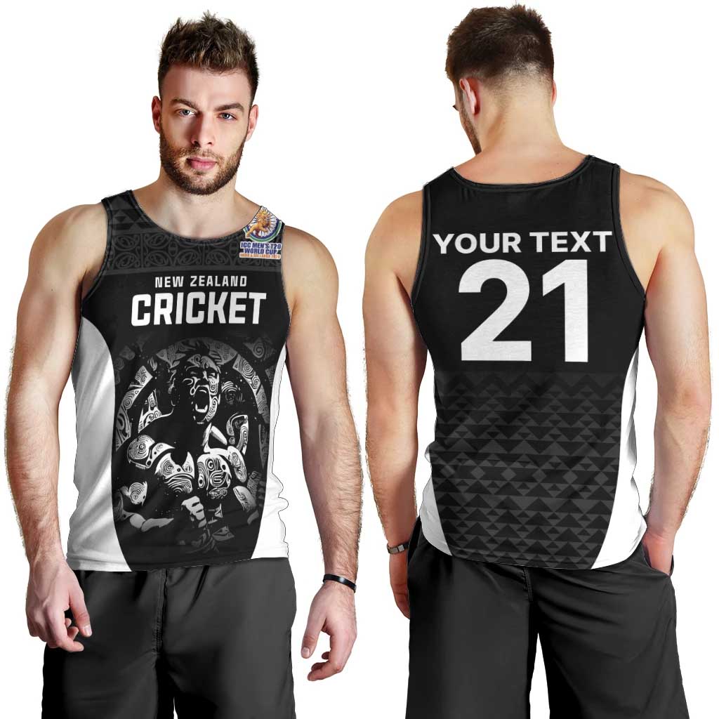 Custom New Zealand Cricket Spirit 2026 Men Tank Top World T20 Edition - Wonder Print Shop