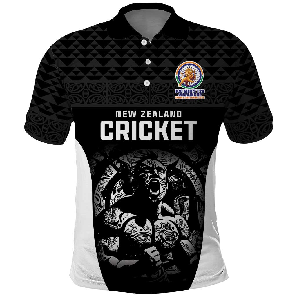 Custom New Zealand Cricket Spirit 2026 Polo Shirt World T20 Edition - Wonder Print Shop