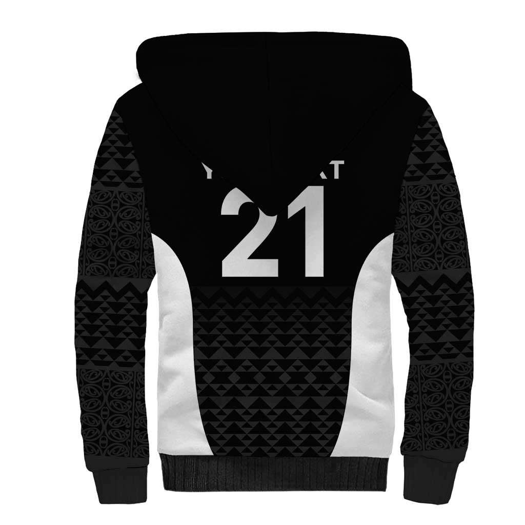 Custom New Zealand Cricket Spirit 2026 Sherpa Hoodie World T20 Edition - Wonder Print Shop