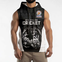 Custom New Zealand Cricket Spirit 2026 Sleeveless Hoodie World T20 Edition - Wonder Print Shop