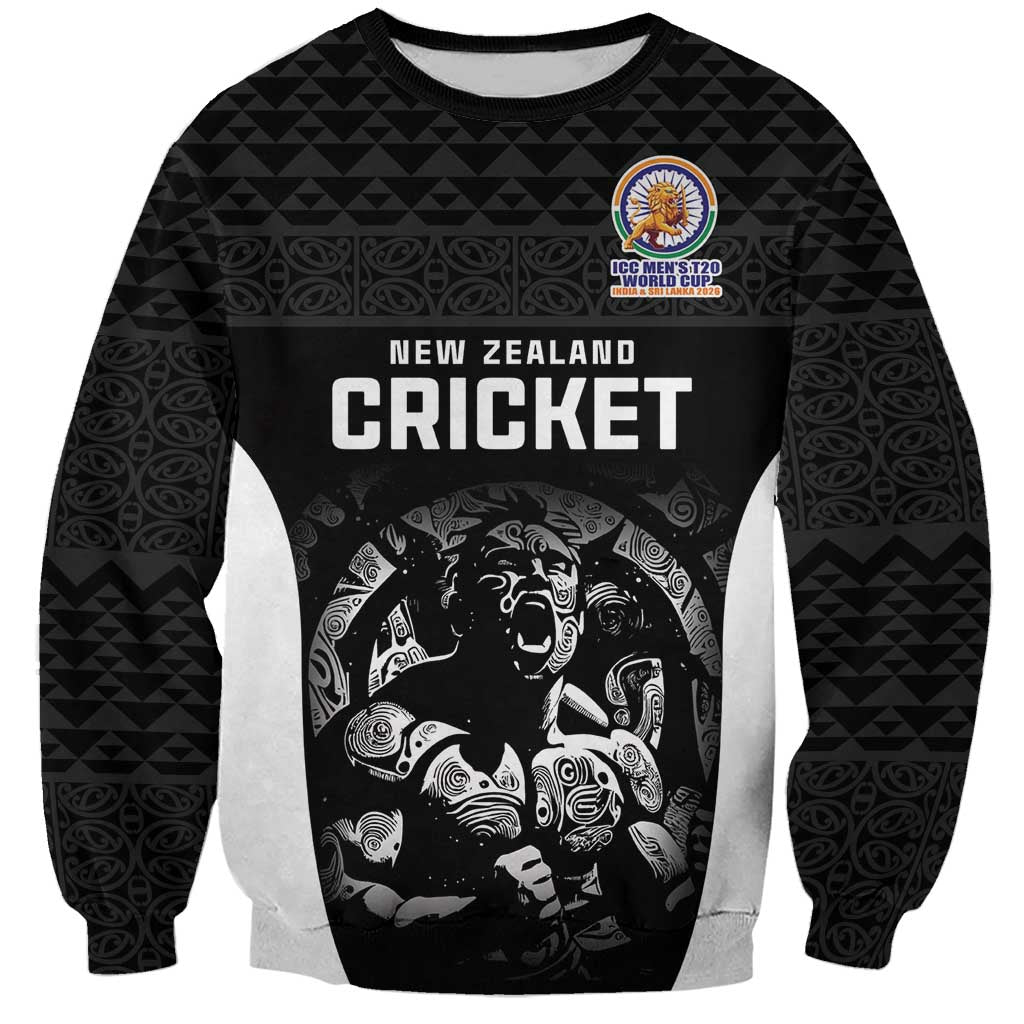 Custom New Zealand Cricket Spirit 2026 Sweatshirt World T20 Edition - Wonder Print Shop