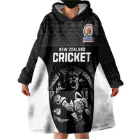 Custom New Zealand Cricket Spirit 2026 Wearable Blanket Hoodie World T20 Edition - Wonder Print Shop