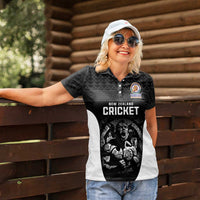 Custom New Zealand Cricket Spirit 2026 Women Polo Shirt World T20 Edition - Wonder Print Shop
