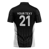 Custom New Zealand Cricket Spirit 2026 Zipper Polo Shirt World T20 Edition - Wonder Print Shop