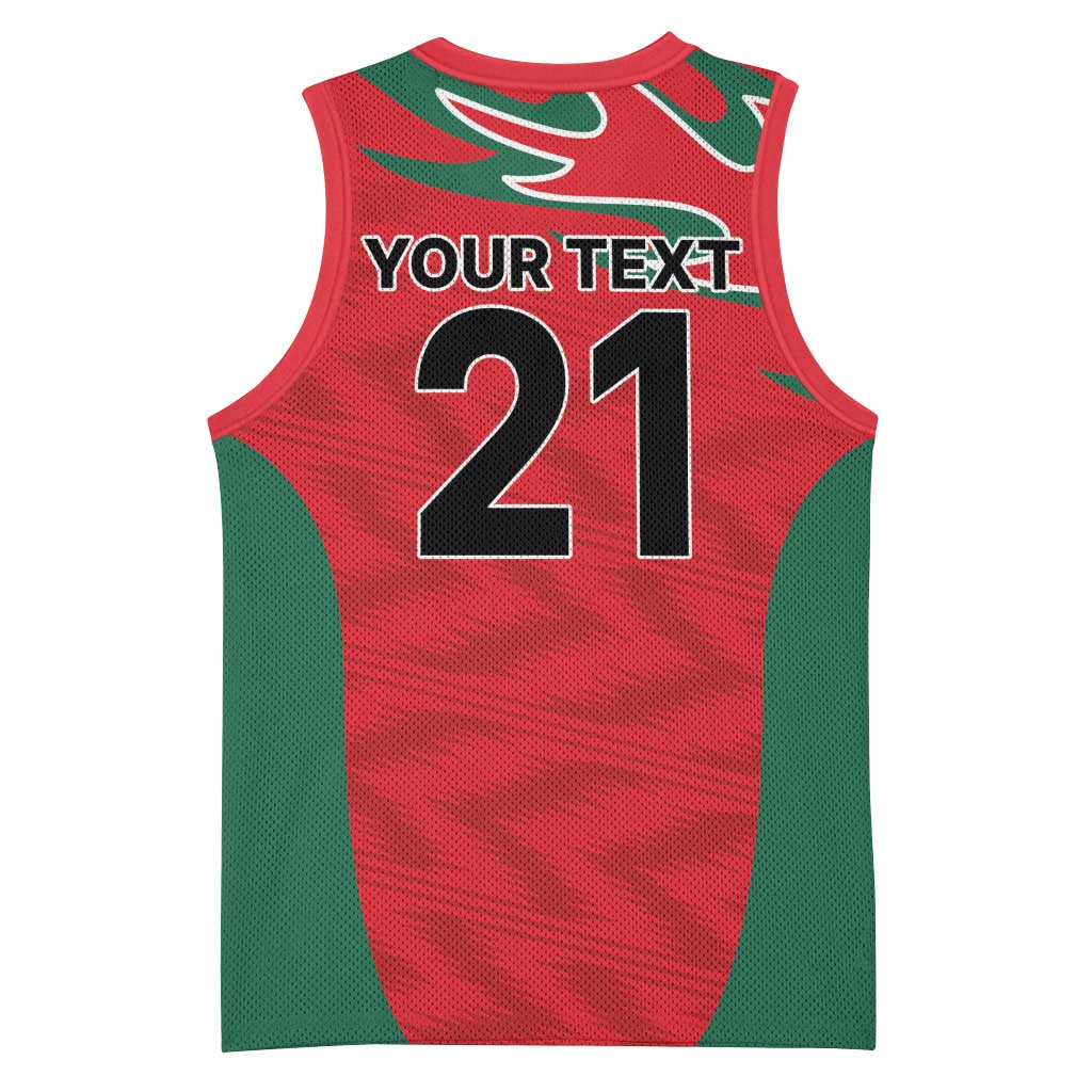 Custom Oman Cricket Spirit 2026 Basketball Jersey World T20 Edition - Wonder Print Shop