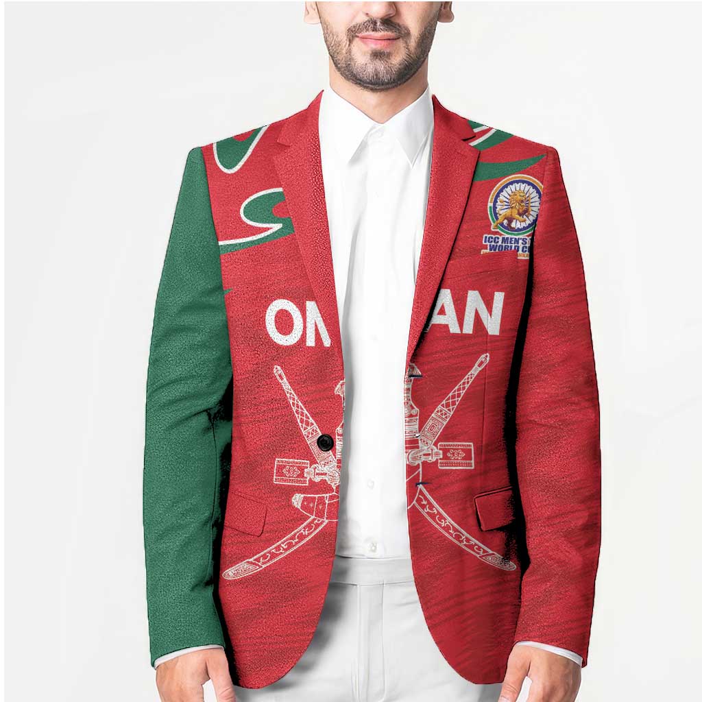 Custom Oman Cricket Spirit 2026 Blazer World T20 Edition - Wonder Print Shop