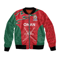 Custom Oman Cricket Spirit 2026 Bomber Jacket World T20 Edition - Wonder Print Shop
