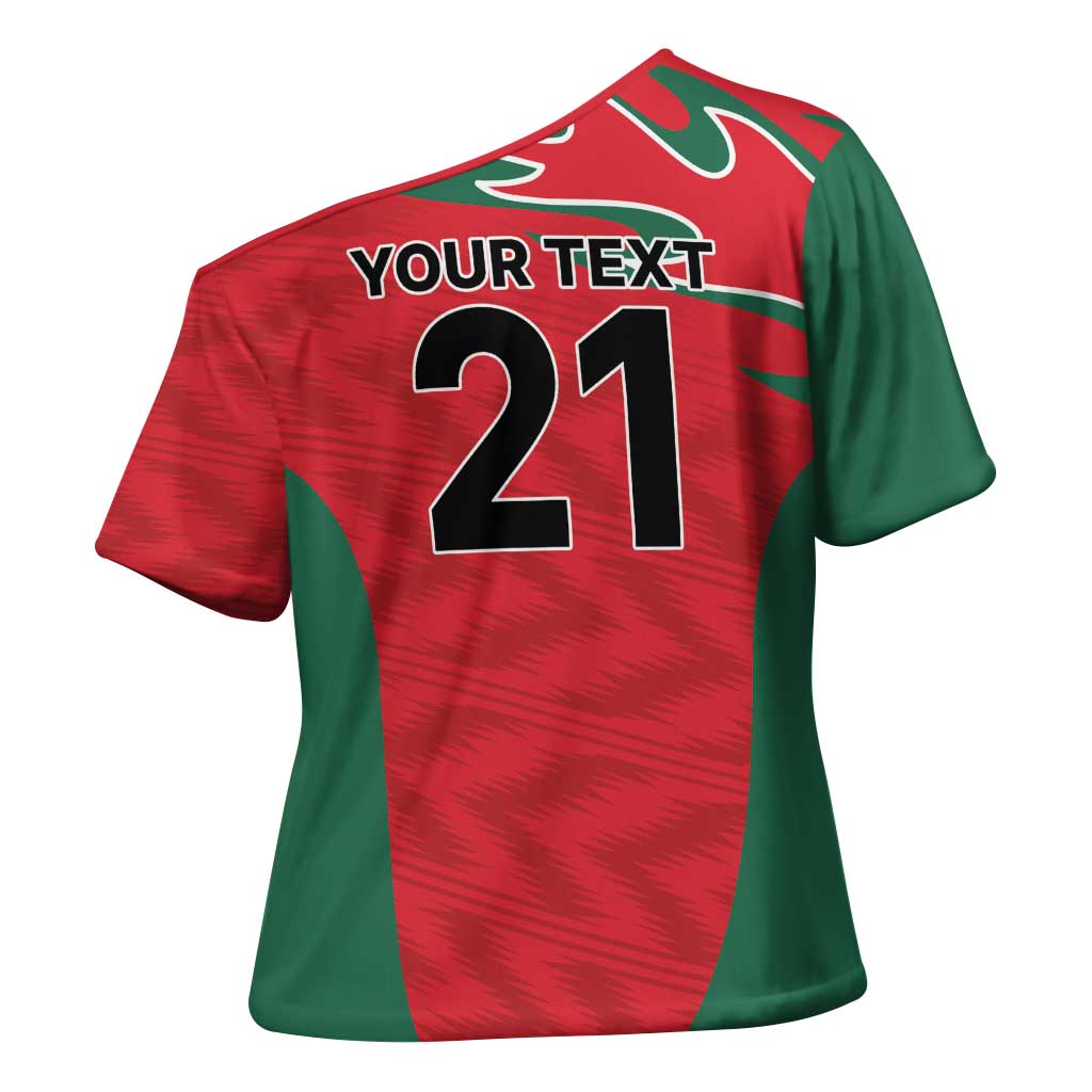 Custom Oman Cricket Spirit 2026 Cross Shoulder Shirt World T20 Edition - Wonder Print Shop