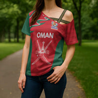 Custom Oman Cricket Spirit 2026 Cross Shoulder Shirt World T20 Edition - Wonder Print Shop