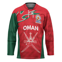 Custom Oman Cricket Spirit 2026 Hockey Jersey World T20 Edition - Wonder Print Shop
