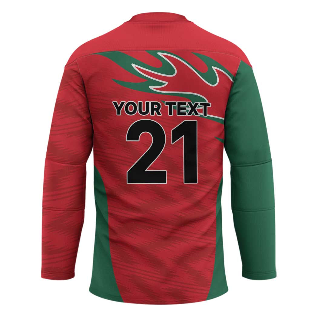 Custom Oman Cricket Spirit 2026 Hockey Jersey World T20 Edition - Wonder Print Shop