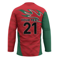 Custom Oman Cricket Spirit 2026 Hockey Jersey World T20 Edition - Wonder Print Shop