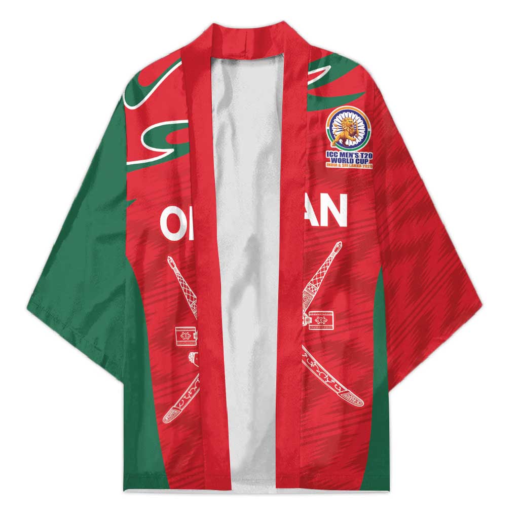 Custom Oman Cricket Spirit 2026 Kimono World T20 Edition - Wonder Print Shop