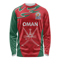 Custom Oman Cricket Spirit 2026 Long Sleeve Shirt World T20 Edition - Wonder Print Shop