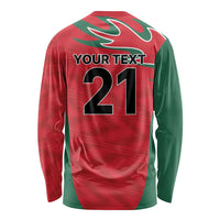 Custom Oman Cricket Spirit 2026 Long Sleeve Shirt World T20 Edition - Wonder Print Shop