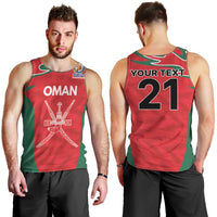 Custom Oman Cricket Spirit 2026 Men Tank Top World T20 Edition - Wonder Print Shop