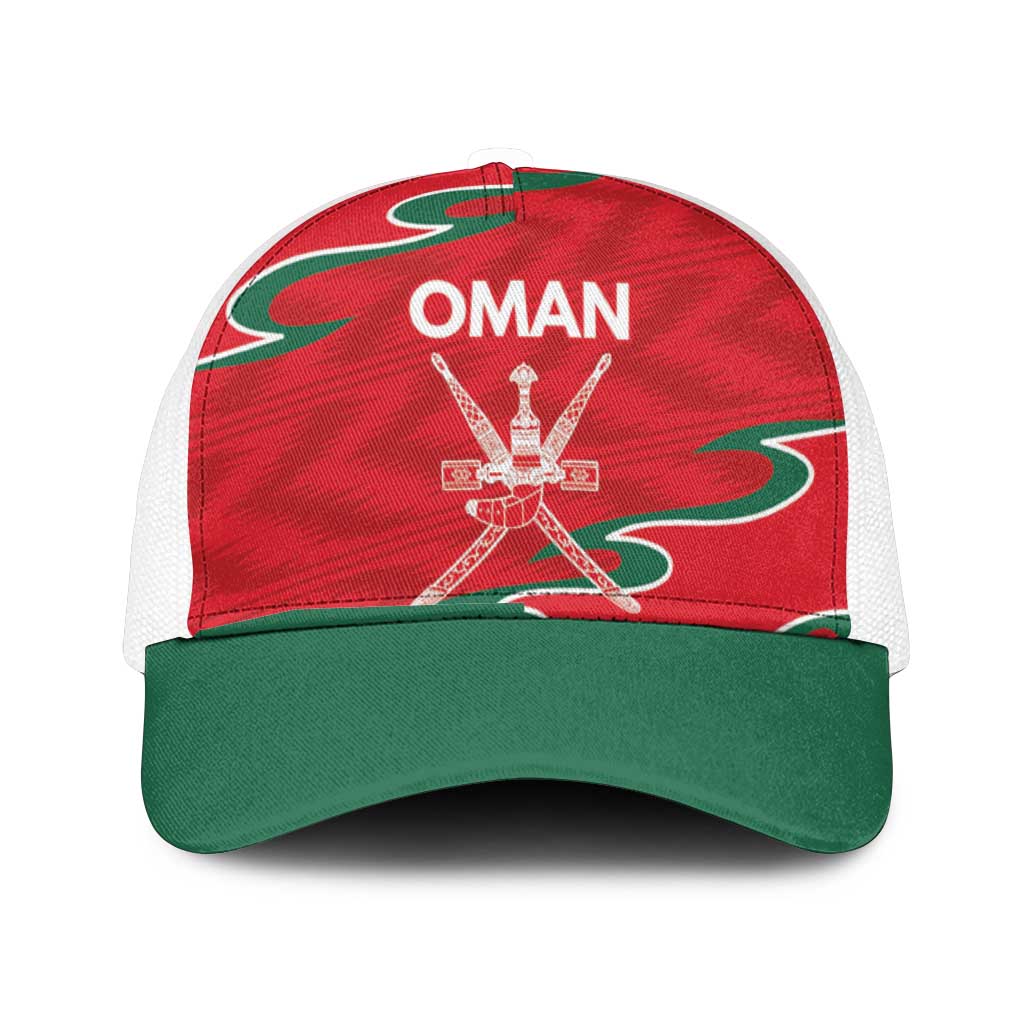 Oman Cricket Spirit 2026 Mesh Trucker Cap World T20 Edition - Wonder Print Shop