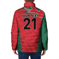 Custom Oman Cricket Spirit 2026 Padded Jacket World T20 Edition - Wonder Print Shop