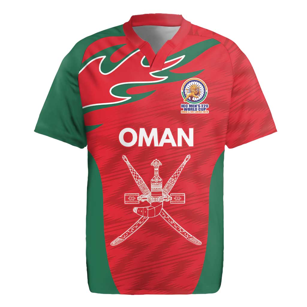 Custom Oman Cricket Spirit 2026 Rugby Jersey World T20 Edition - Wonder Print Shop