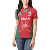 Custom Oman Cricket Spirit 2026 Women Polo Shirt World T20 Edition - Wonder Print Shop