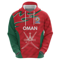 Custom Oman Cricket Spirit 2026 Zip Hoodie World T20 Edition - Wonder Print Shop