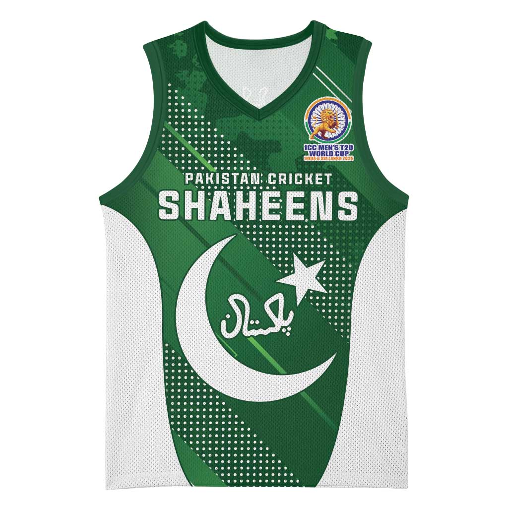 Custom Pakistan Cricket Spirit 2026 Basketball Jersey World T20 Edition - Wonder Print Shop