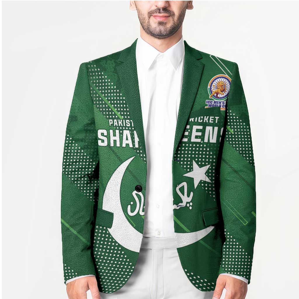 Custom Pakistan Cricket Spirit 2026 Blazer World T20 Edition - Wonder Print Shop