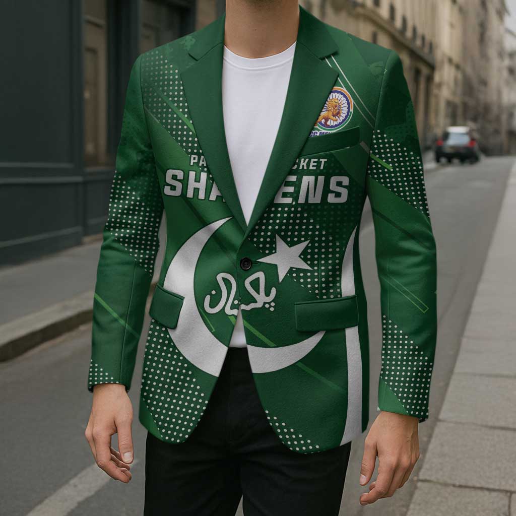Custom Pakistan Cricket Spirit 2026 Blazer World T20 Edition - Wonder Print Shop