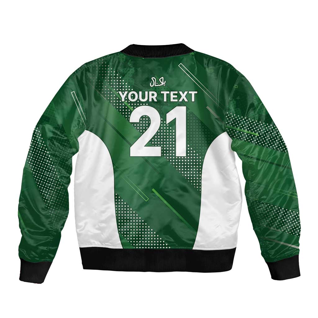 Custom Pakistan Cricket Spirit 2026 Bomber Jacket World T20 Edition - Wonder Print Shop