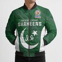 Custom Pakistan Cricket Spirit 2026 Bomber Puffer Jacket World T20 Edition - Wonder Print Shop