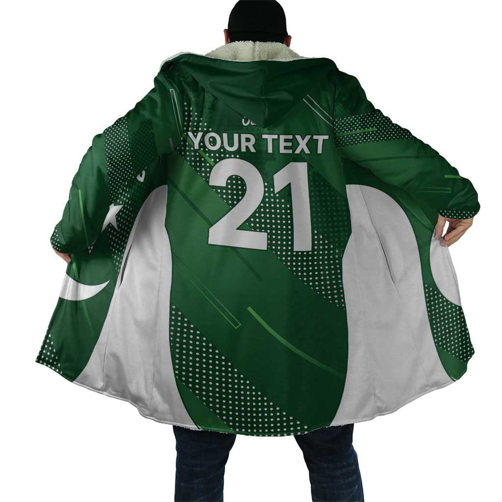 Custom Pakistan Cricket Spirit 2026 Cloak World T20 Edition - Wonder Print Shop