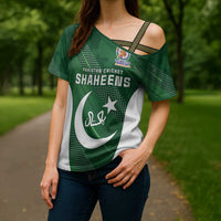 Custom Pakistan Cricket Spirit 2026 Cross Shoulder Shirt World T20 Edition - Wonder Print Shop