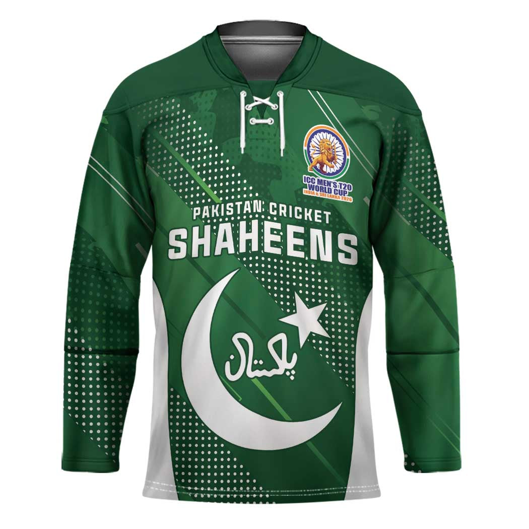 Custom Pakistan Cricket Spirit 2026 Hockey Jersey World T20 Edition - Wonder Print Shop