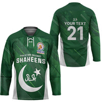 Custom Pakistan Cricket Spirit 2026 Hockey Jersey World T20 Edition - Wonder Print Shop