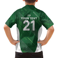 Custom Pakistan Cricket Spirit 2026 Kid Hawaiian Shirt World T20 Edition - Wonder Print Shop