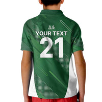 Custom Pakistan Cricket Spirit 2026 Kid Polo Shirt World T20 Edition - Wonder Print Shop
