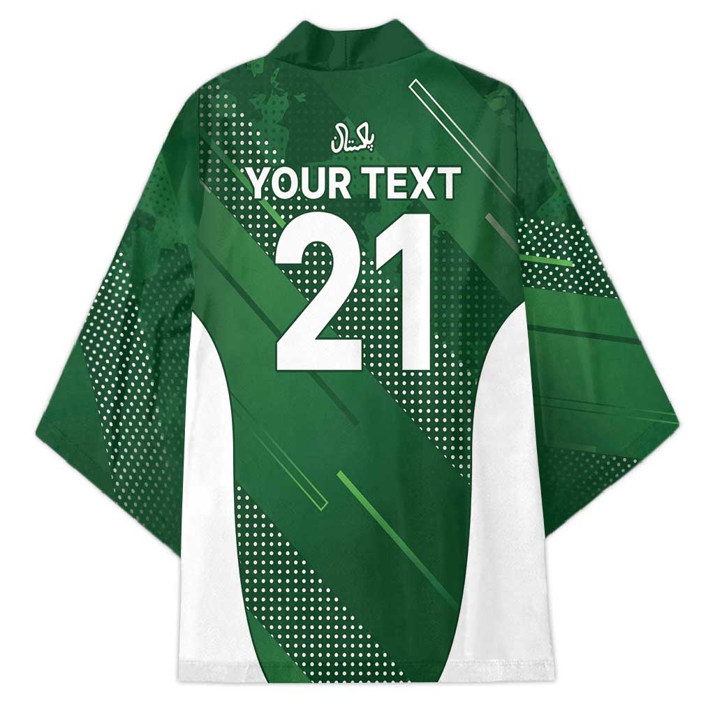 Custom Pakistan Cricket Spirit 2026 Kimono World T20 Edition - Wonder Print Shop