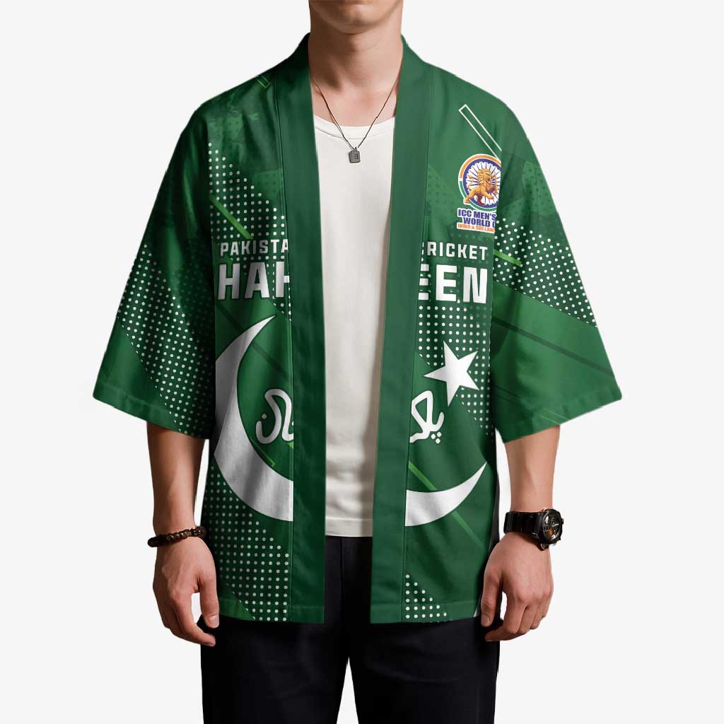 Custom Pakistan Cricket Spirit 2026 Kimono World T20 Edition - Wonder Print Shop