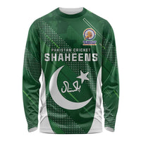 Custom Pakistan Cricket Spirit 2026 Long Sleeve Shirt World T20 Edition - Wonder Print Shop