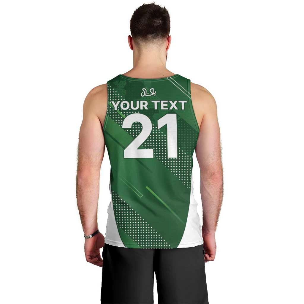 Custom Pakistan Cricket Spirit 2026 Men Tank Top World T20 Edition - Wonder Print Shop
