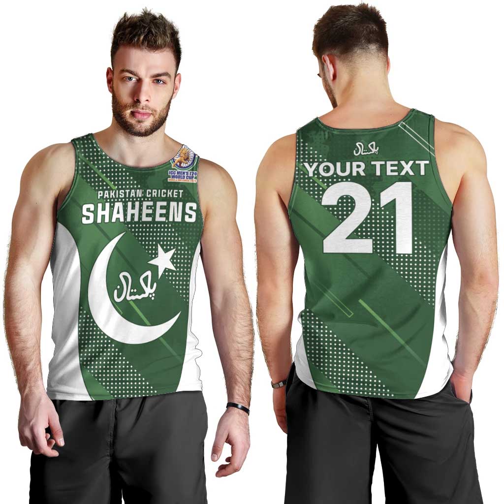 Custom Pakistan Cricket Spirit 2026 Men Tank Top World T20 Edition - Wonder Print Shop