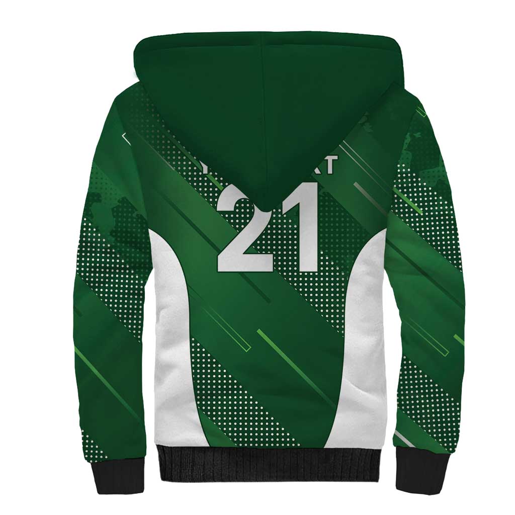 Custom Pakistan Cricket Spirit 2026 Sherpa Hoodie World T20 Edition - Wonder Print Shop