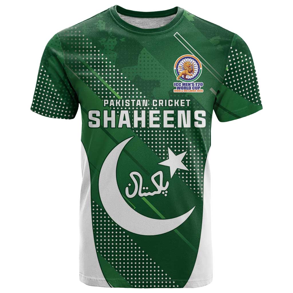 Custom Pakistan Cricket Spirit 2026 T Shirt World T20 Edition - Wonder Print Shop