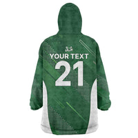 Custom Pakistan Cricket Spirit 2026 Wearable Blanket Hoodie World T20 Edition - Wonder Print Shop