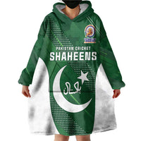 Custom Pakistan Cricket Spirit 2026 Wearable Blanket Hoodie World T20 Edition - Wonder Print Shop