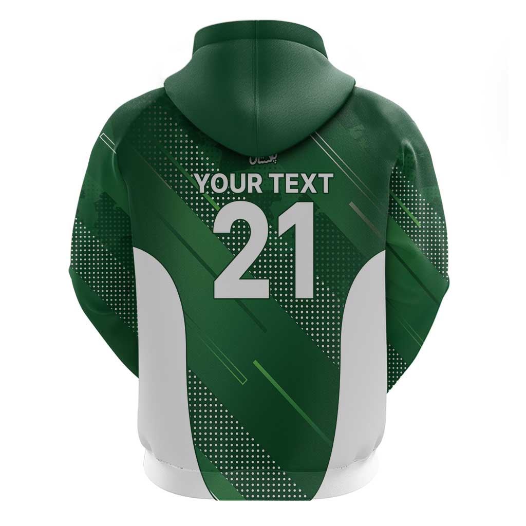 Custom Pakistan Cricket Spirit 2026 Zip Hoodie World T20 Edition - Wonder Print Shop