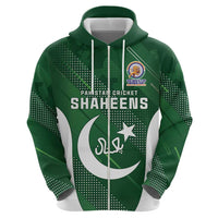 Custom Pakistan Cricket Spirit 2026 Zip Hoodie World T20 Edition - Wonder Print Shop