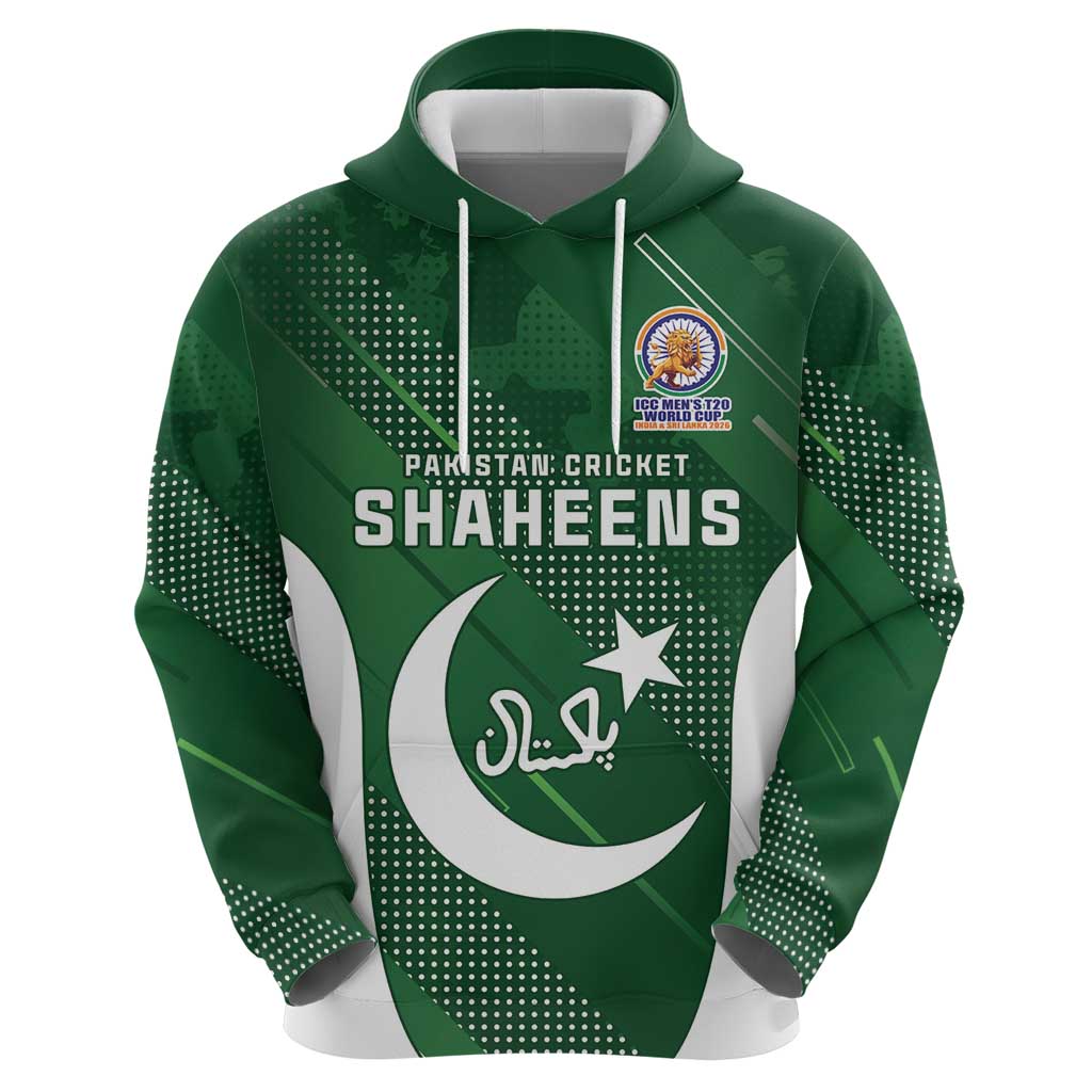 Custom Pakistan Cricket Spirit 2026 Zip Hoodie World T20 Edition - Wonder Print Shop