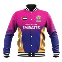 Custom United Arab Emirates Cricket Spirit 2026 Baseball Jacket World T20 Edition - Wonder Print Shop