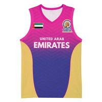Custom United Arab Emirates Cricket Spirit 2026 Basketball Jersey World T20 Edition - Wonder Print Shop